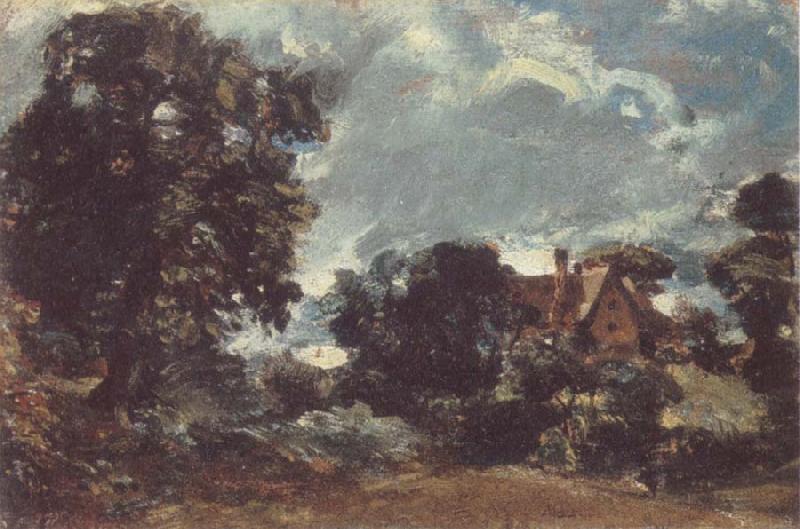 John Constable Church Farm China oil painting art